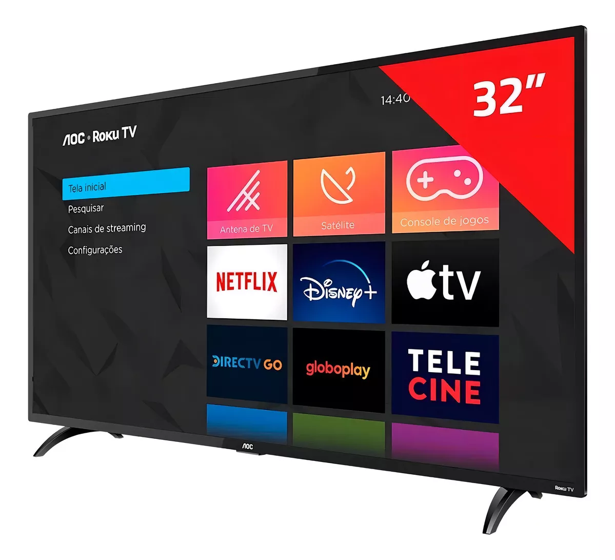 SMART TV AOC 32″ HD LED 32S5195 (2)