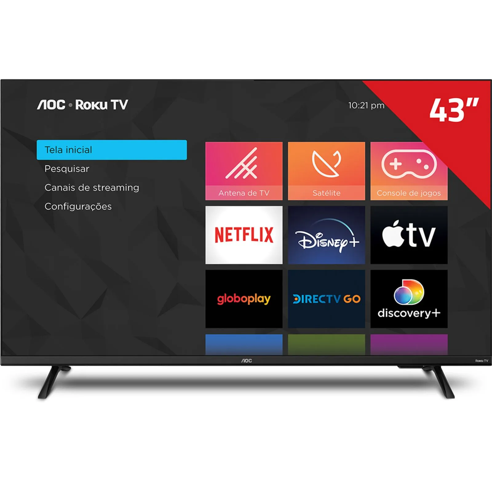 SMART TV AOC 43″ HD D-LED 43S5135 (1)