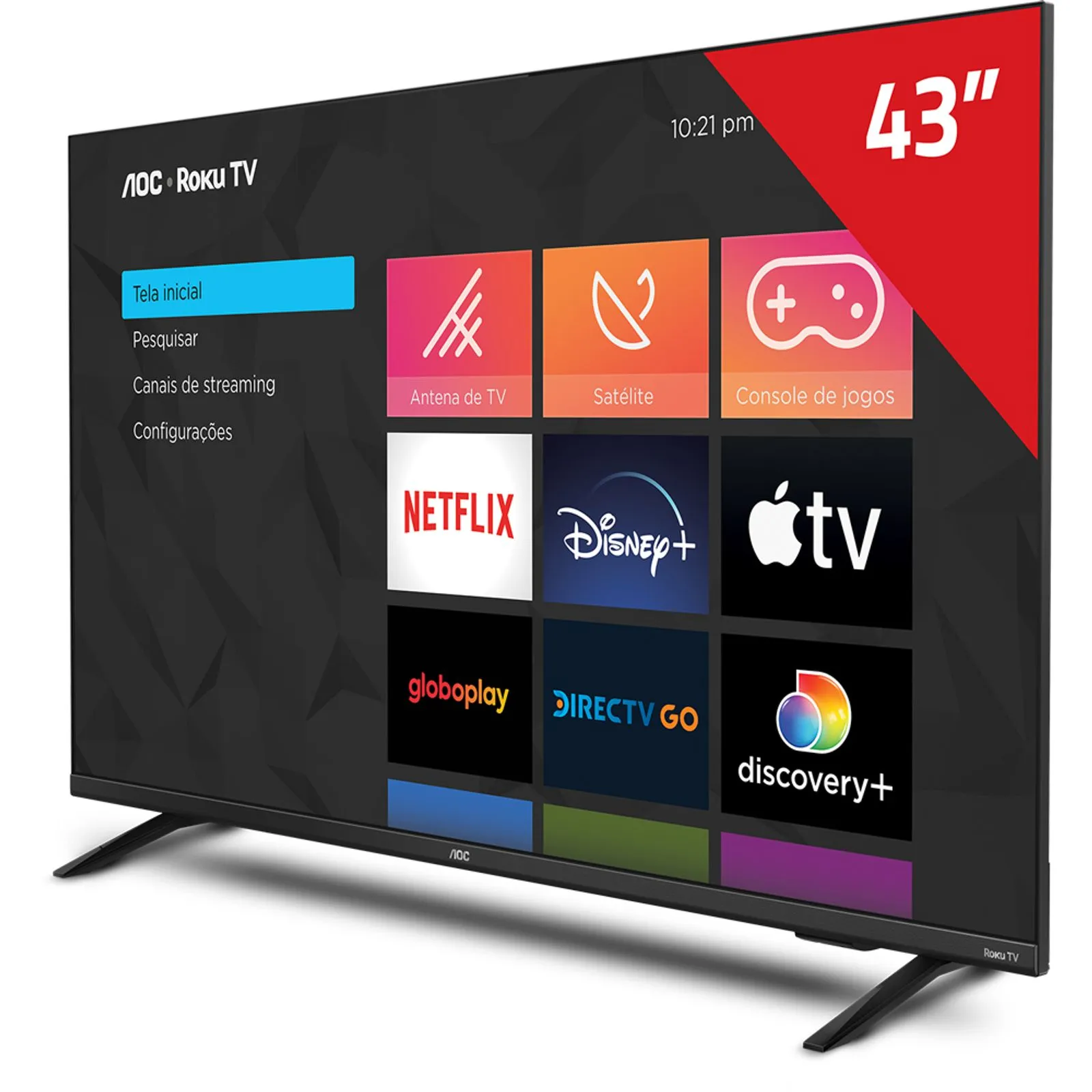 SMART TV AOC 43″ HD D-LED 43S5135 (2)