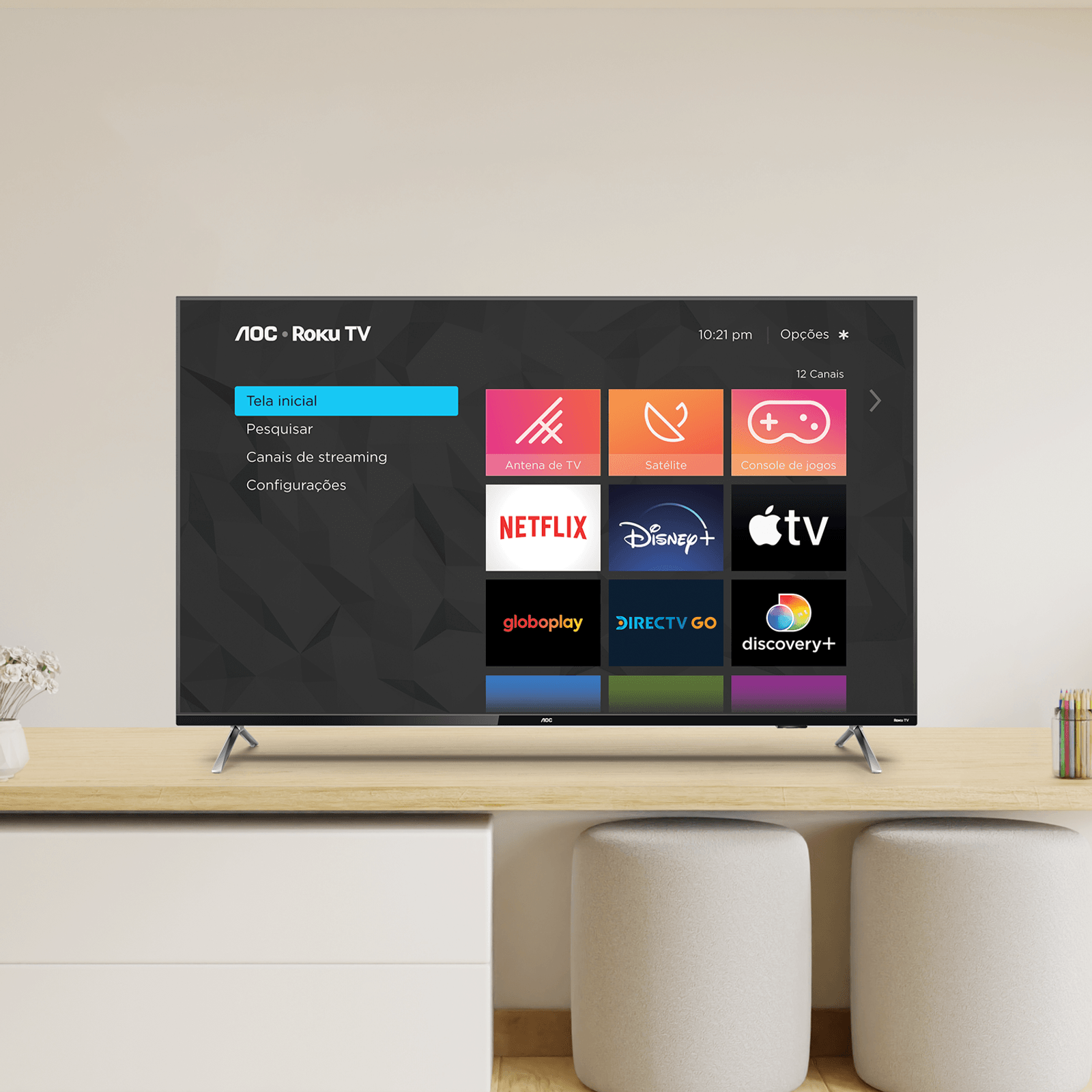 SMART TV AOC 50″ 4K D-LED 50U6125 (10)