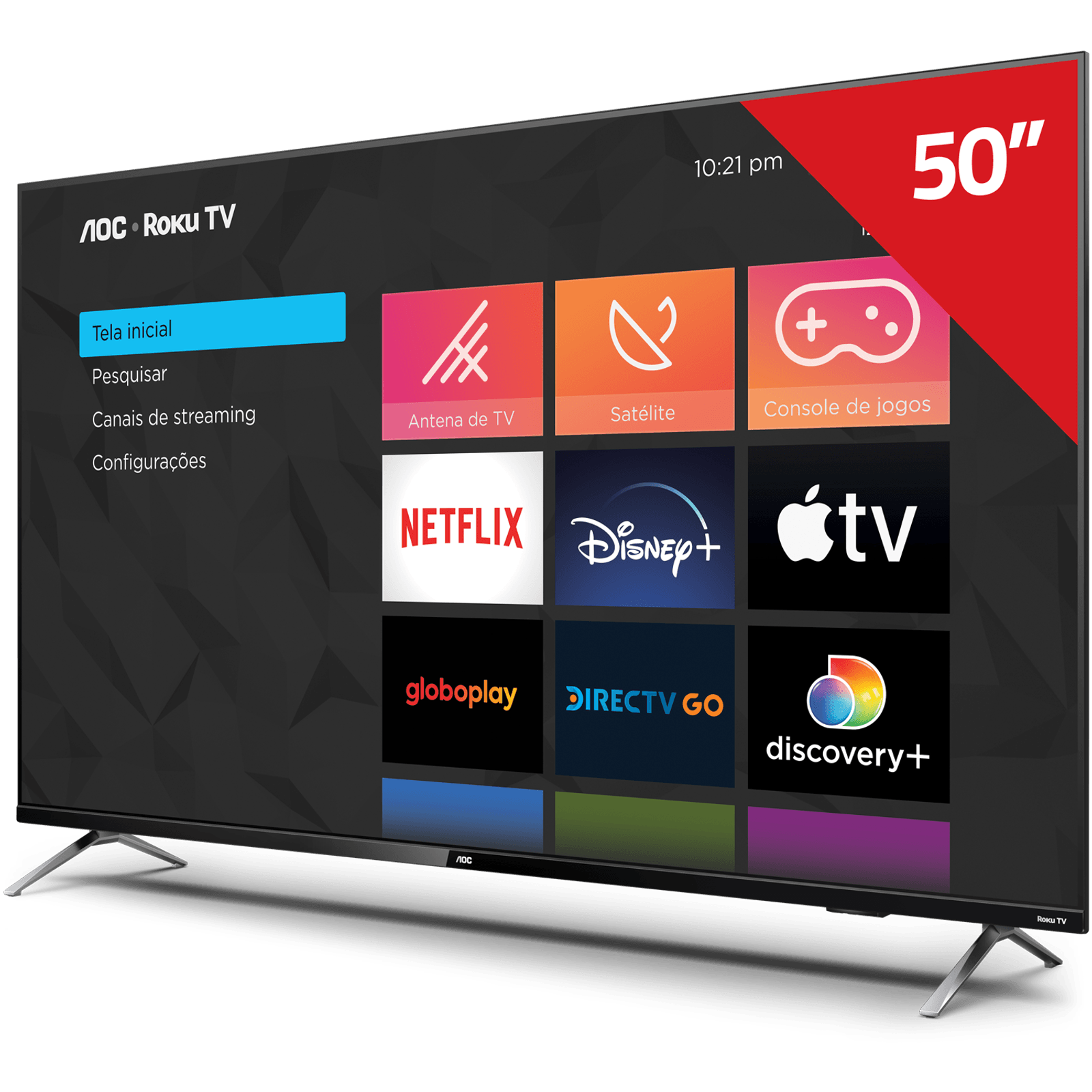 SMART TV AOC 50″ 4K D-LED 50U6125 (2)