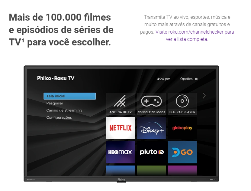 SMART TV PHILCO 55″ LED 4K PTV55G52R2C (8)