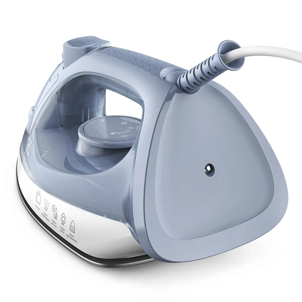 Ferro Electrolux a vapor e a seco Efficient ESI10 Azul 220v (4)