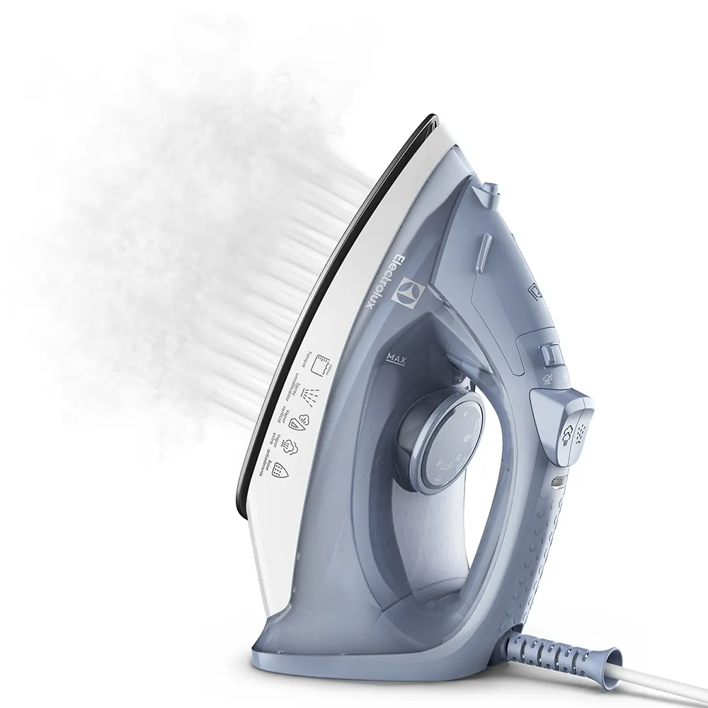 Ferro Electrolux a vapor e a seco Efficient ESI10 Azul 220v (9)