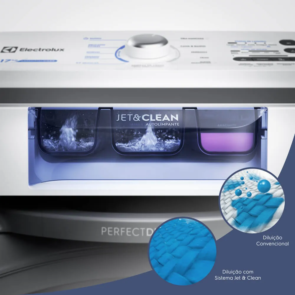 Lavadora Electrolux Essential Care LED 17 Kg Branca 220v (10)