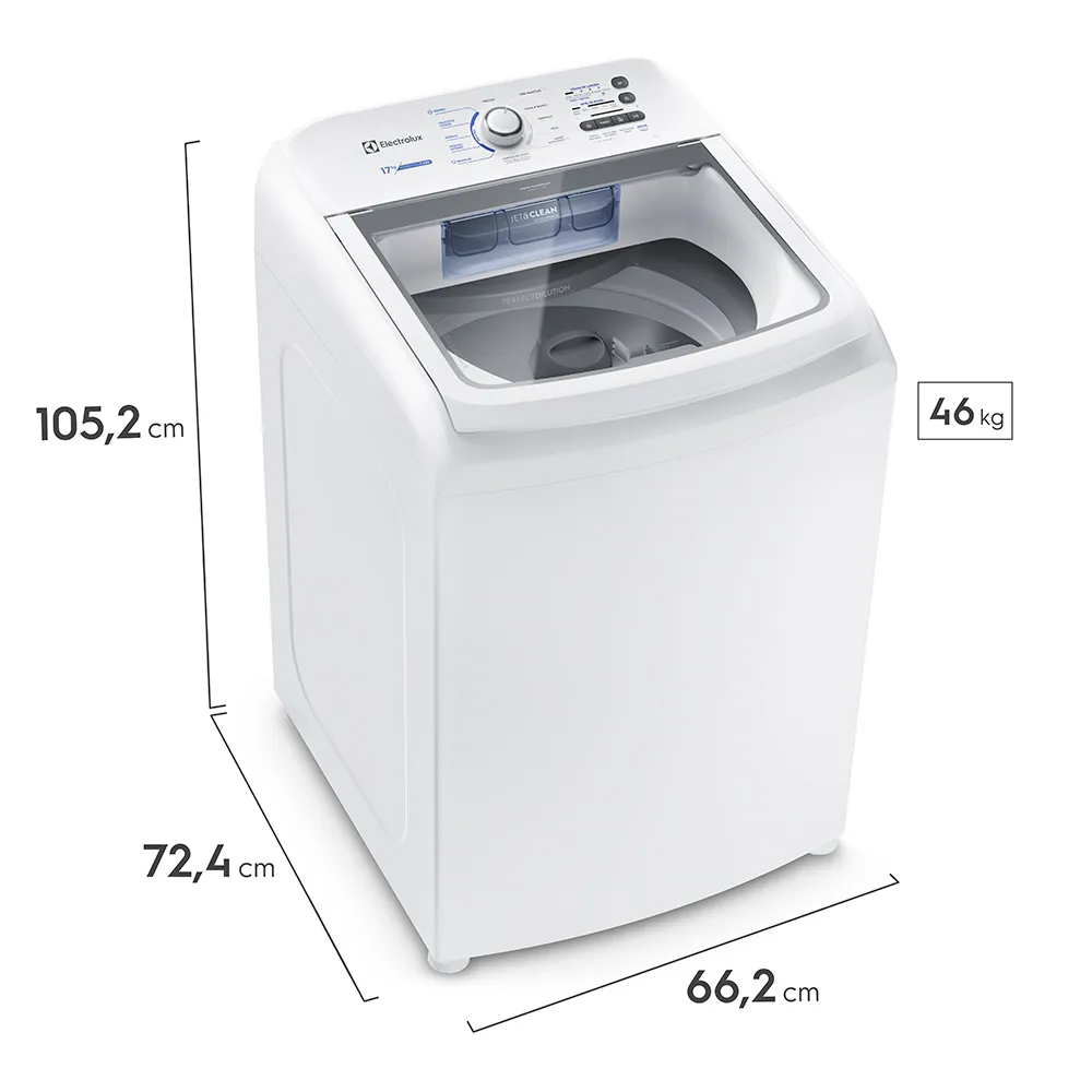Lavadora Electrolux Essential Care LED 17 Kg Branca 220v (2)