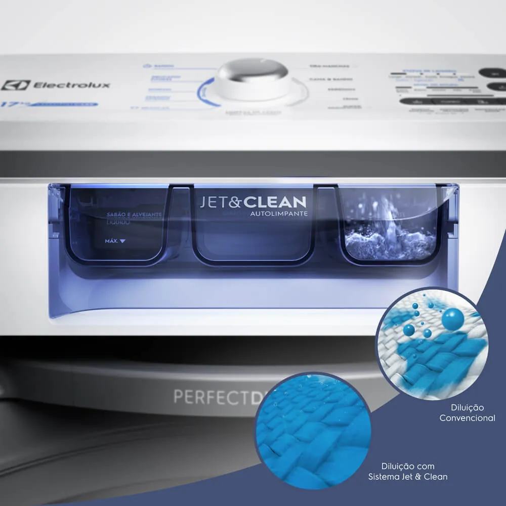 Lavadora Electrolux Essential Care LED 17 Kg Branca 220v (9)