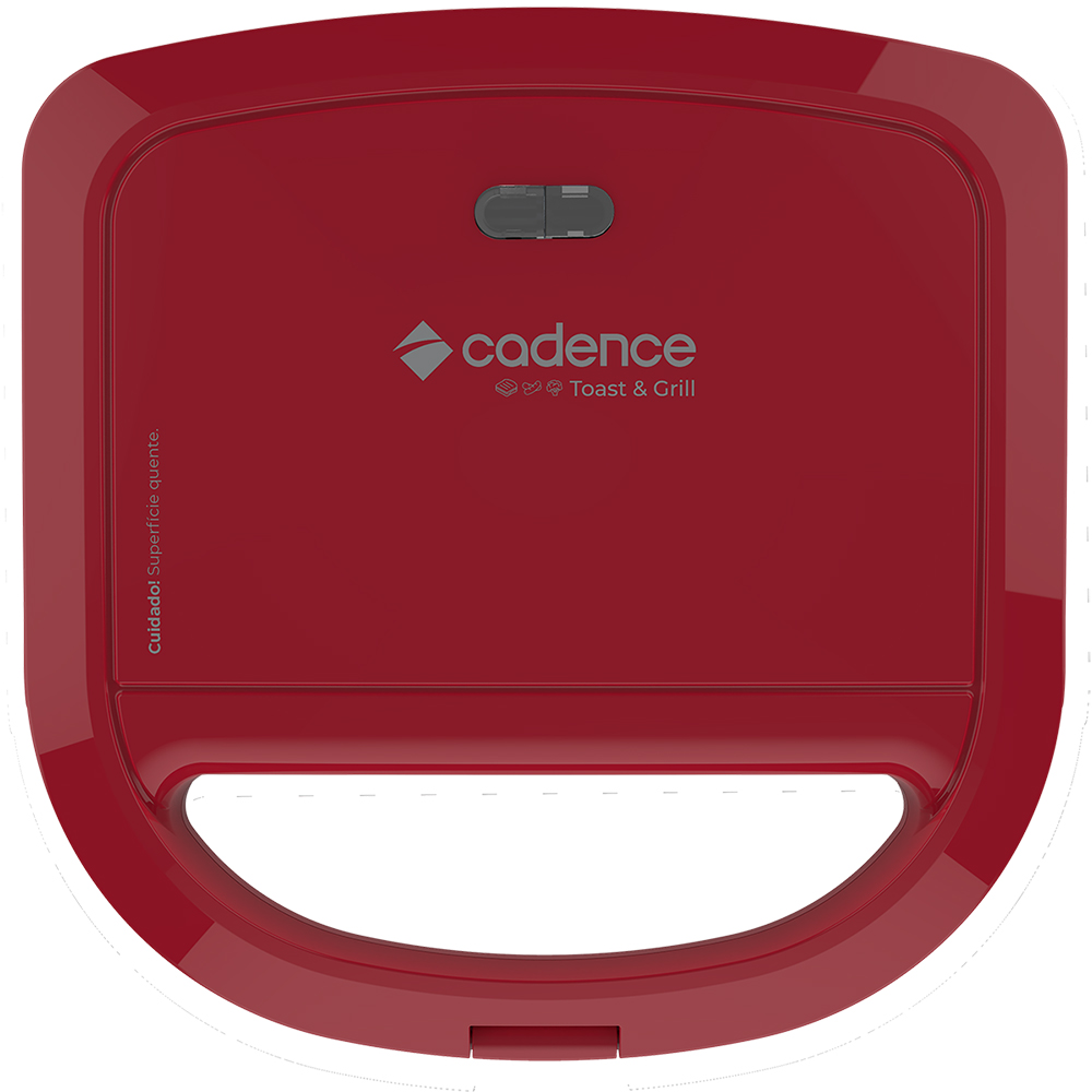 Sanduicheira Elétrica Cadence Toast e Grill SAN261 750W Vermelho 220V (3)
