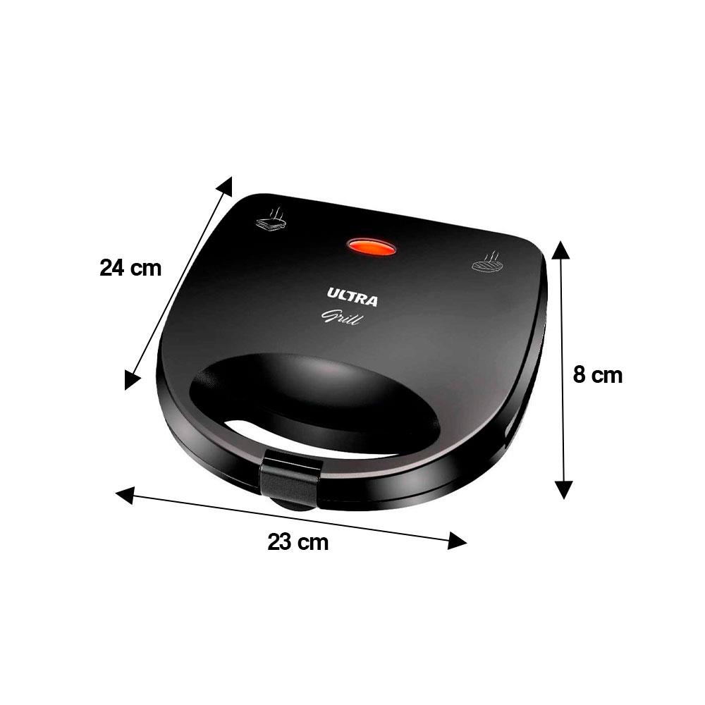Sanduicheira Mondial Ultra Grill S-13 Preto 220v (5)