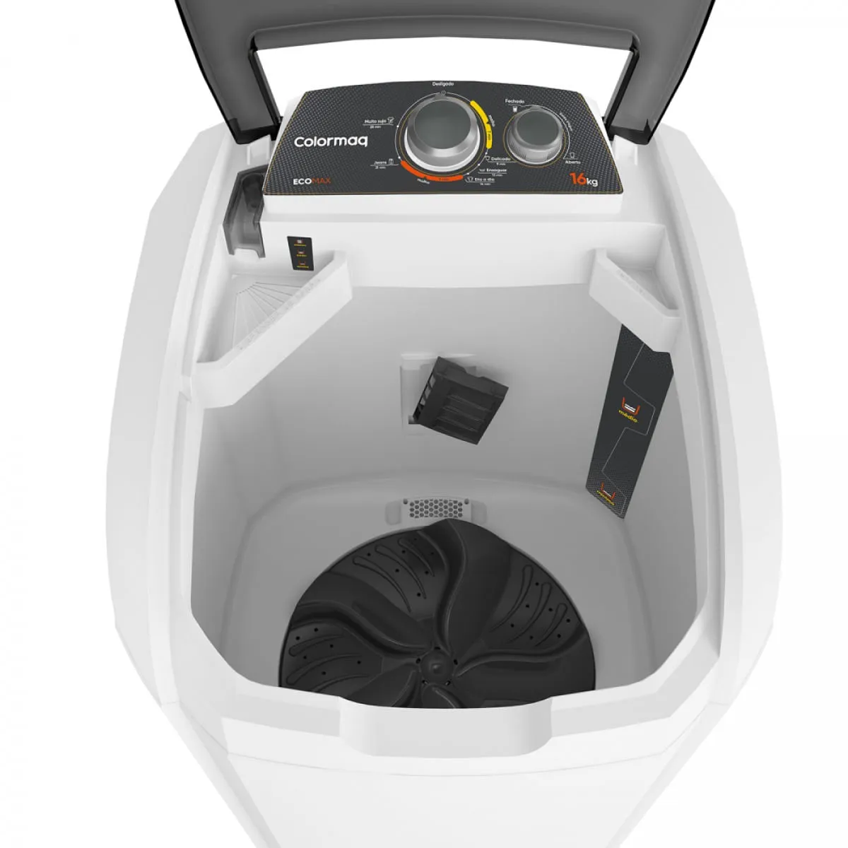 Tanquinho de Lavar Roupa Colormaq LCS 16 kg Branco 220v (4)