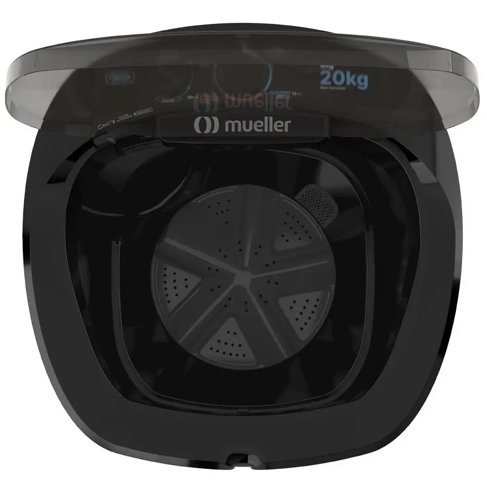 Tanquinho de Lavar Roupa Mueller Big 20 kg Preto 220v (3)