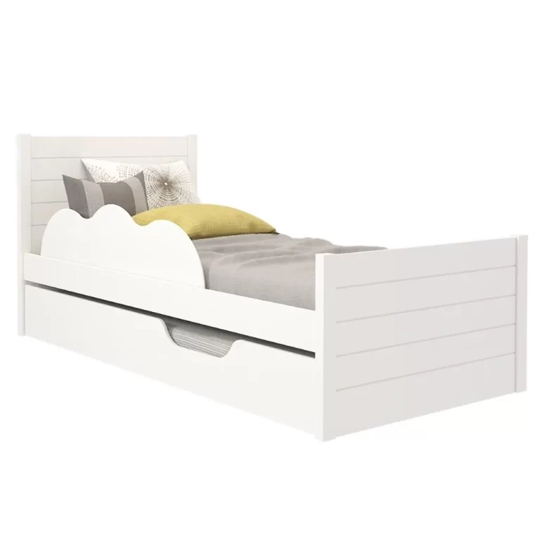 Cama Cimol Bibox Elza Solteiro Branco