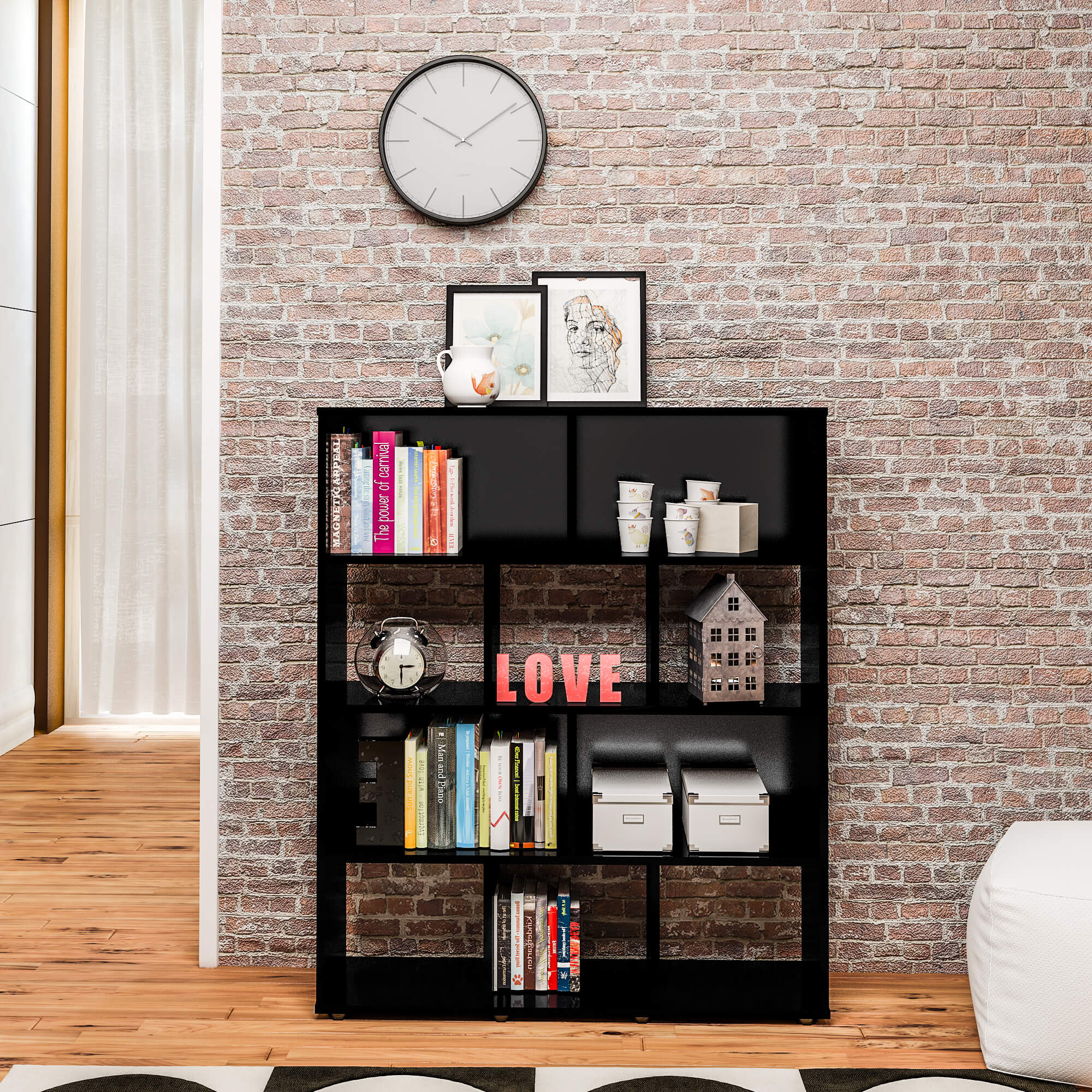 Estante Artely Book Preto (5)