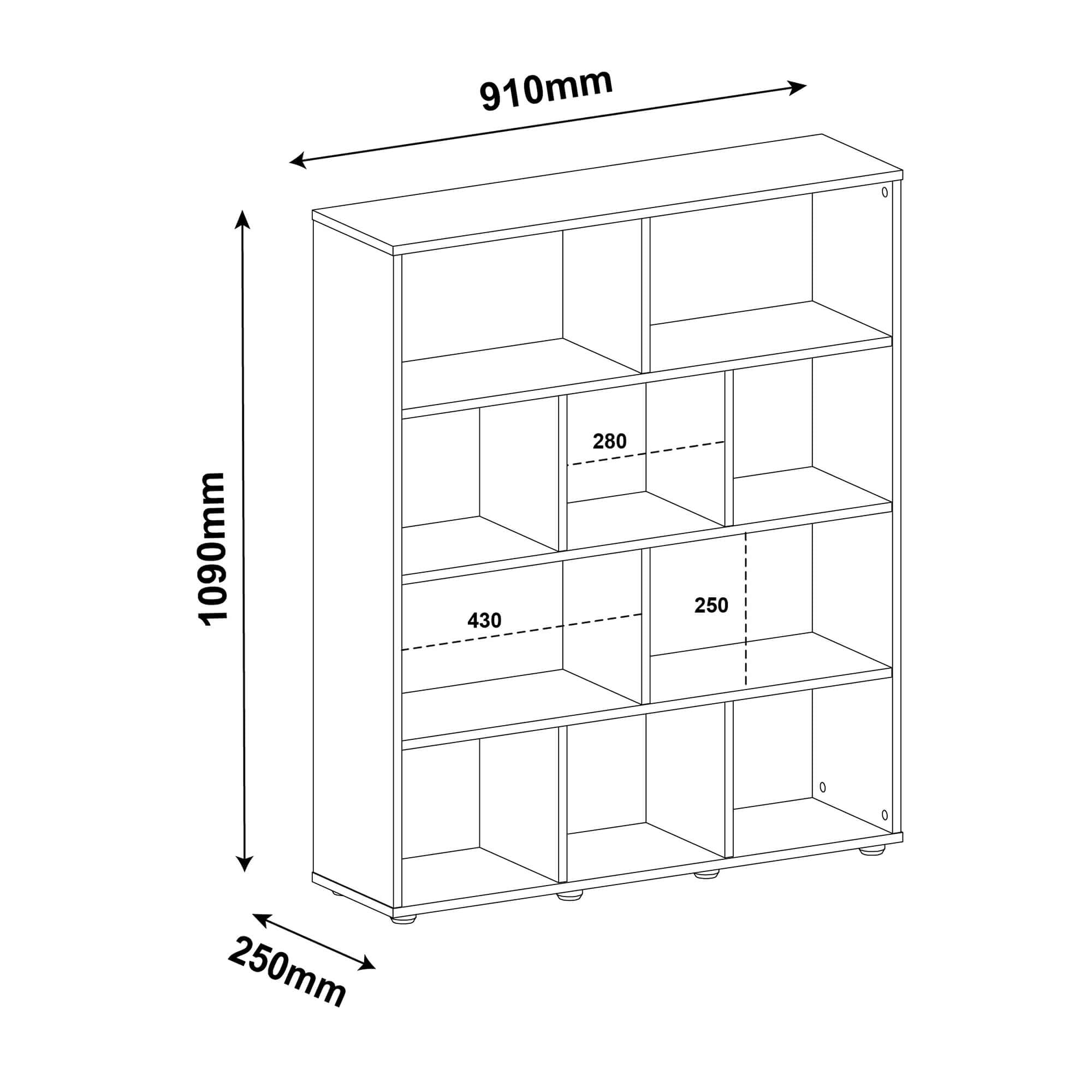 Estante Artely Book Preto (6)