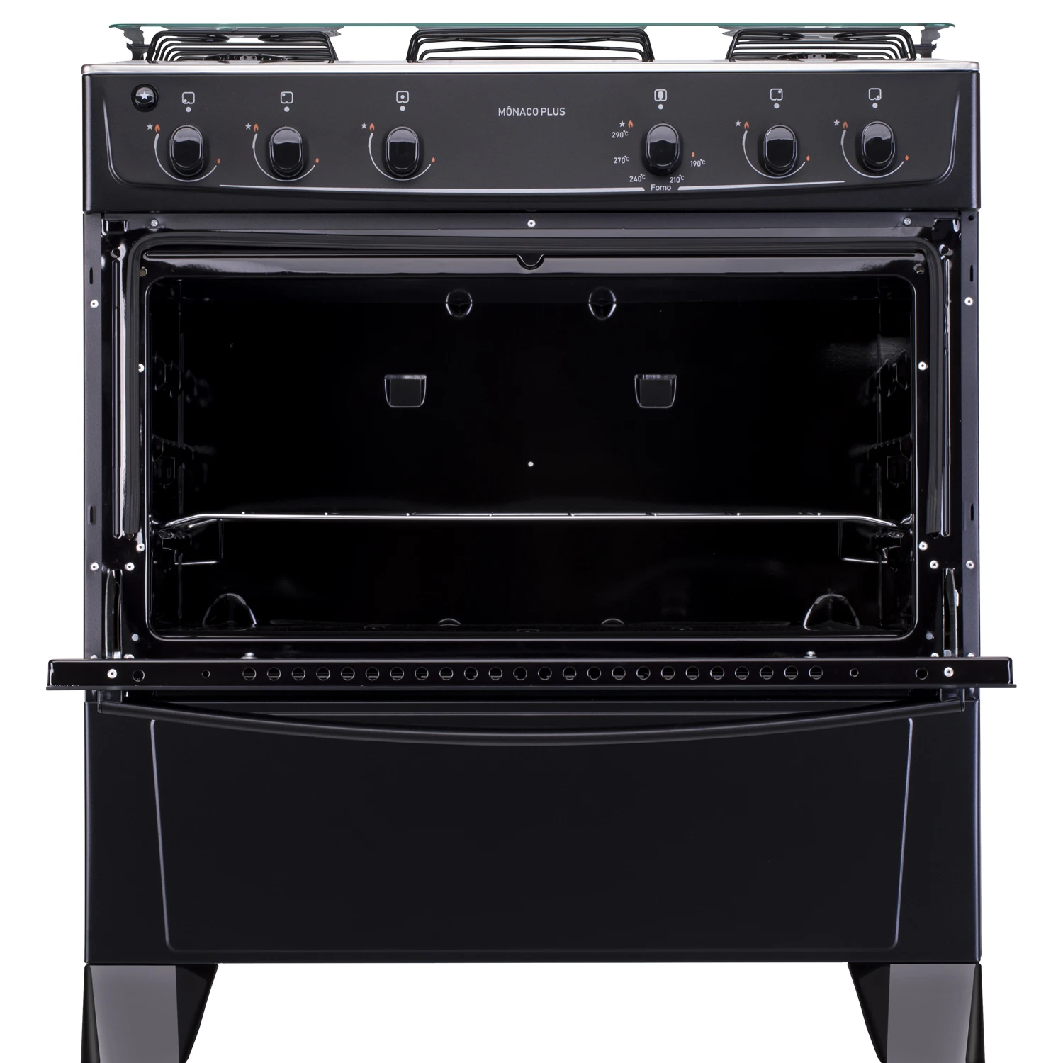 Fogão Atlas Mônaco Plus 5 Bocas Preto Bivolt (2)