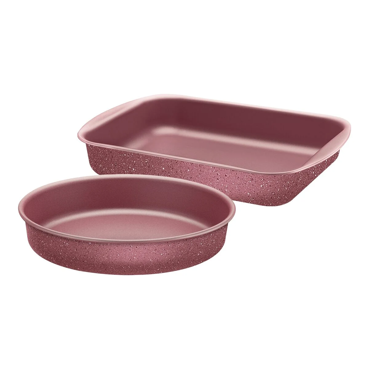 Jogo de Assadeiras Tramontina Brasil Rosa 02 Peças (1)
