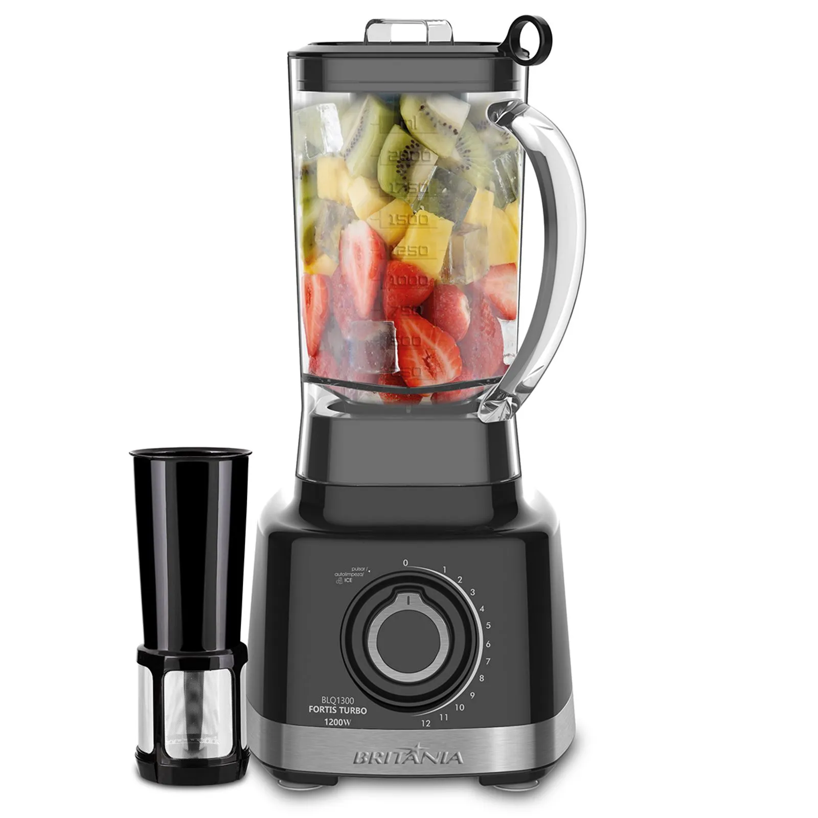 Liquidificador Britânia BLQ1300V Fortis Turbo 1400W 3L (1)