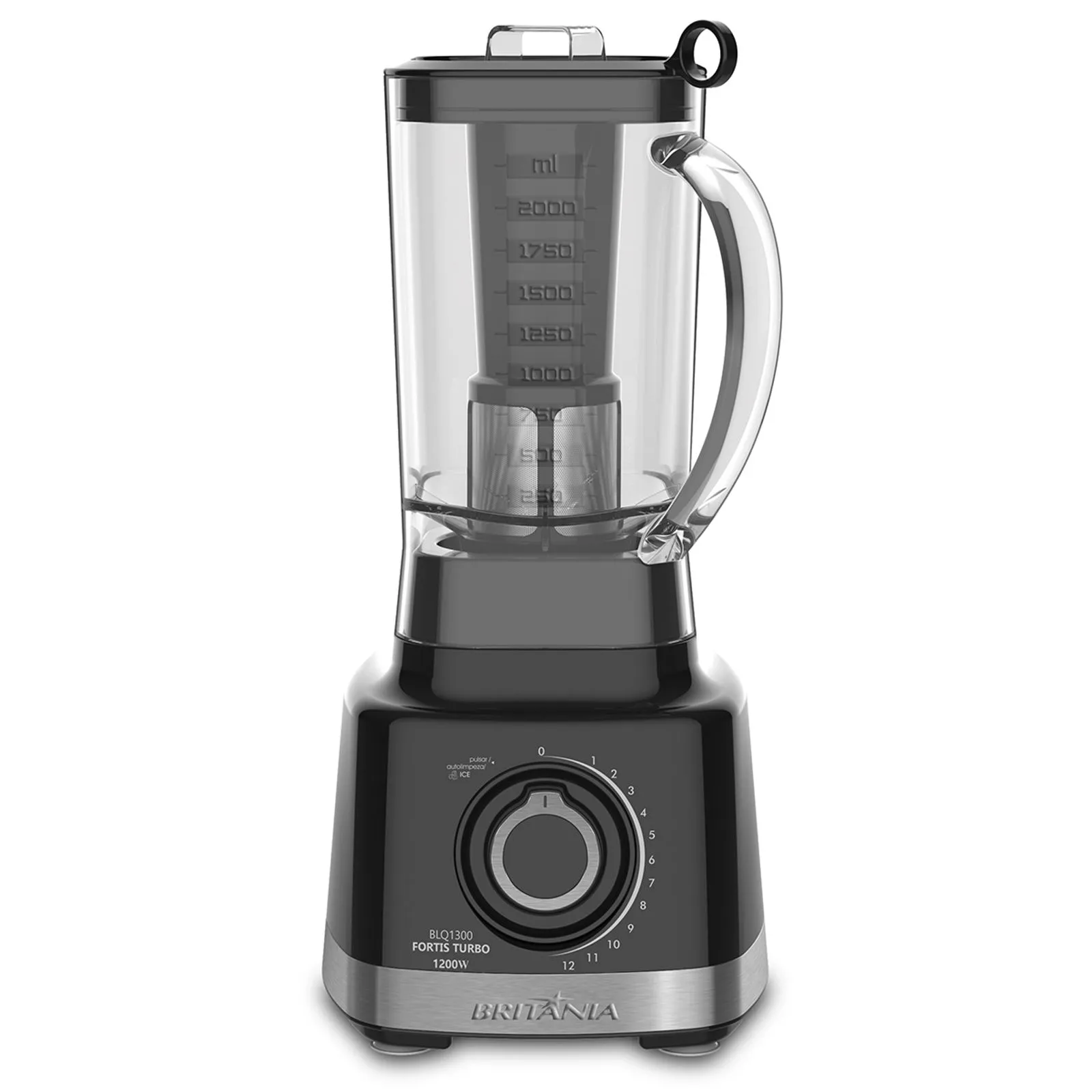 Liquidificador Britânia BLQ1300V Fortis Turbo 1400W 3L (2)