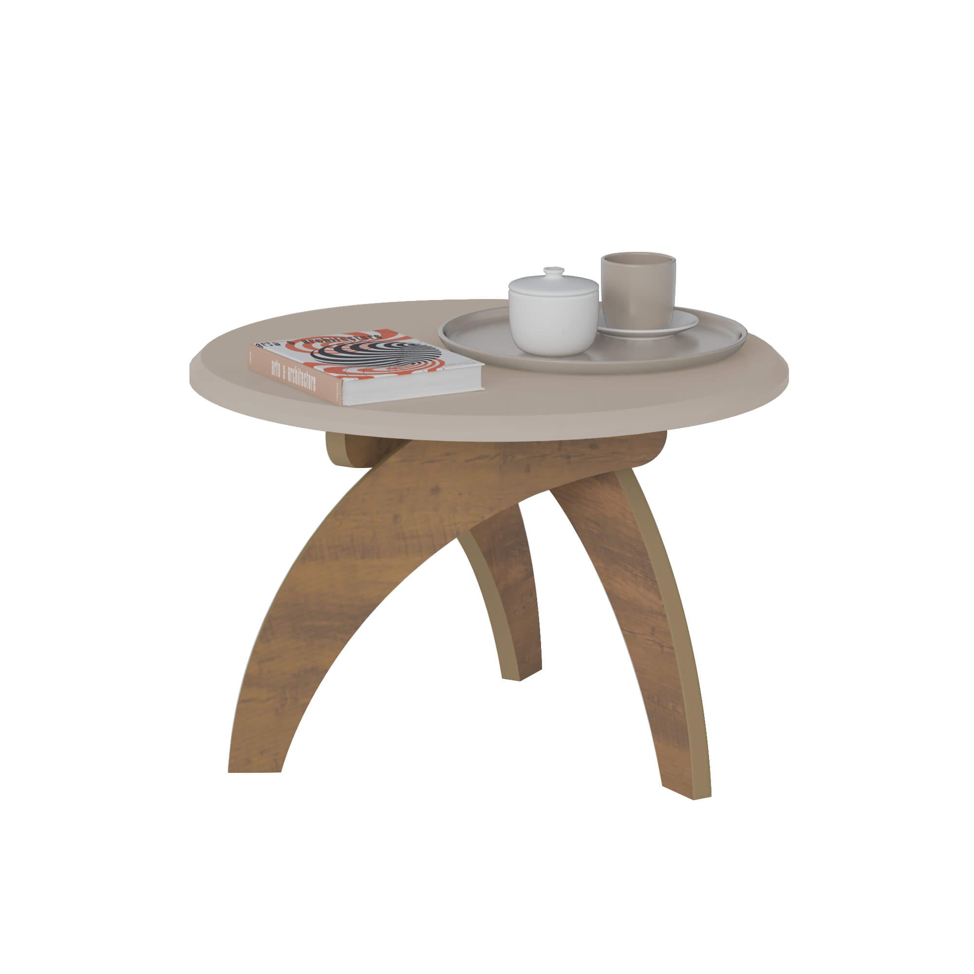 Mesa de Centro Artely Jade Off White (2)