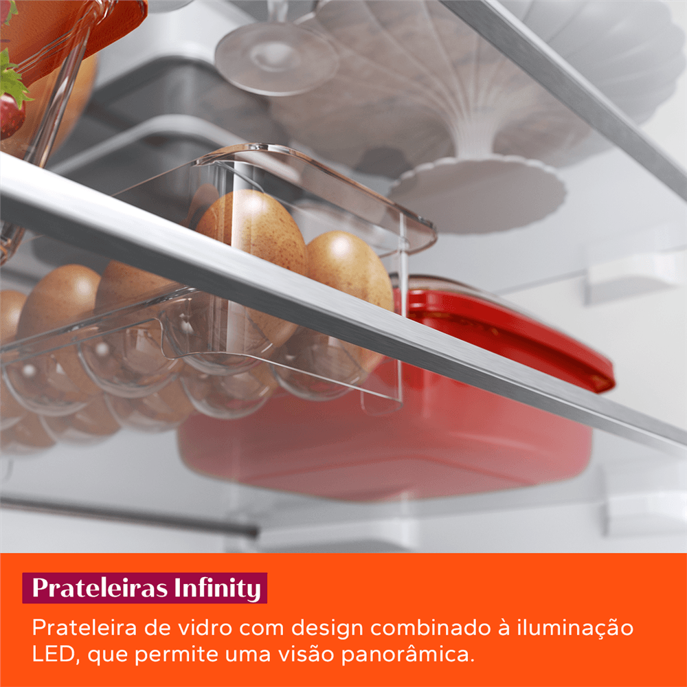 Refrigerador Brastemp BRO85AK 554L Inox 220V (10)