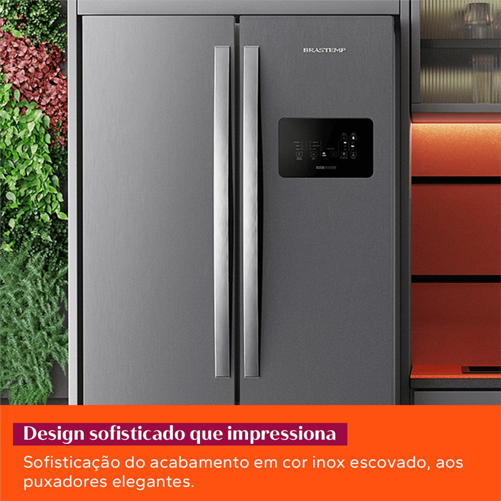 Refrigerador Brastemp BRO85AK 554L Inox 220V (16)