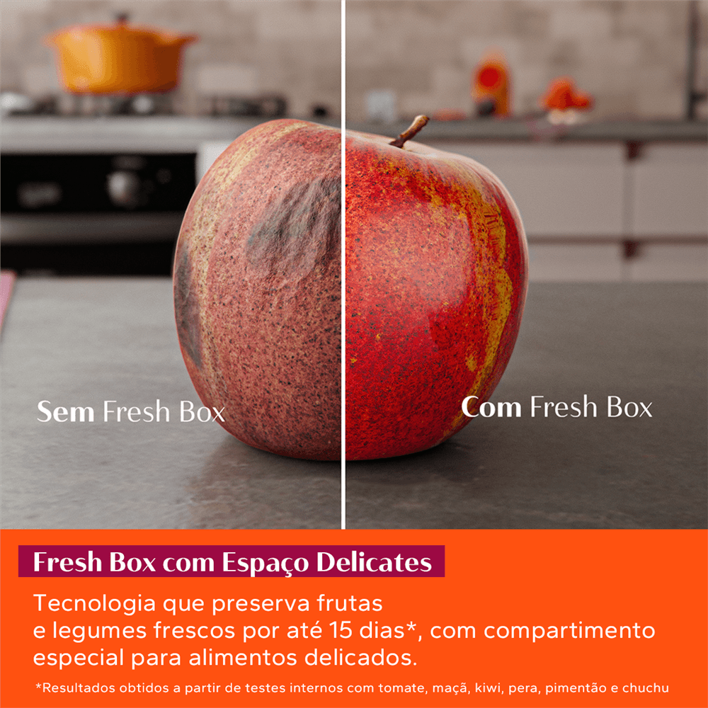 Refrigerador Brastemp BRO85AK 554L Inox 220V (17)