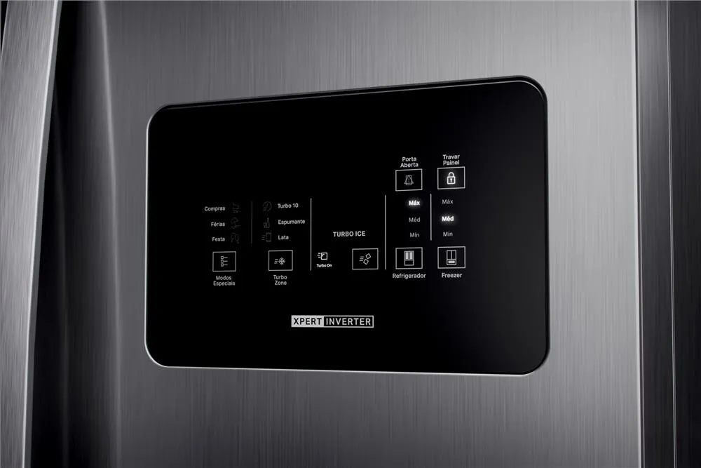 Refrigerador Brastemp BRO85AK 554L Inox 220V (22)