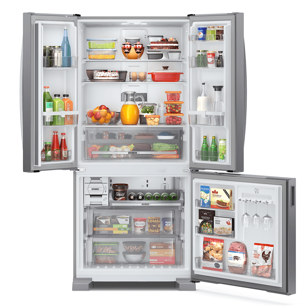 Refrigerador Brastemp BRO85AK 554L Inox 220V (5)