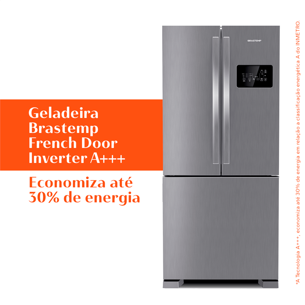 Refrigerador Brastemp BRO85AK 554L Inox 220V (7)