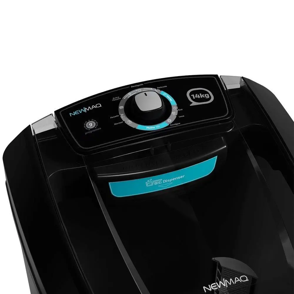 Tanquinho de Lavar Roupa Newmaq 14kg Preto 220v (3)