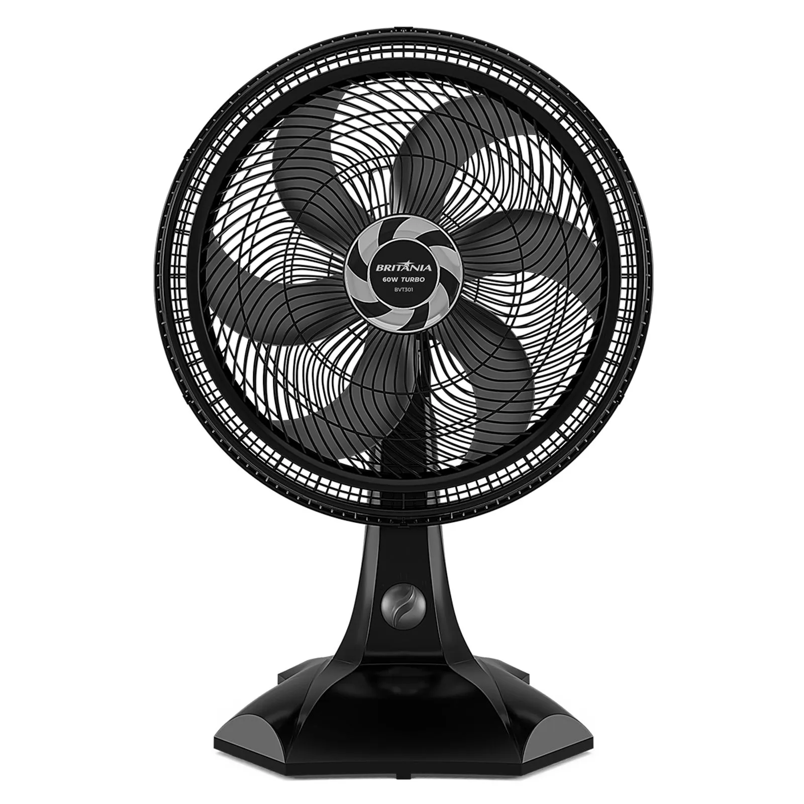 Ventilador Britânia 2 em 1 Tecnologia Maxx Force 60W BVT301 Preto 220V (1)