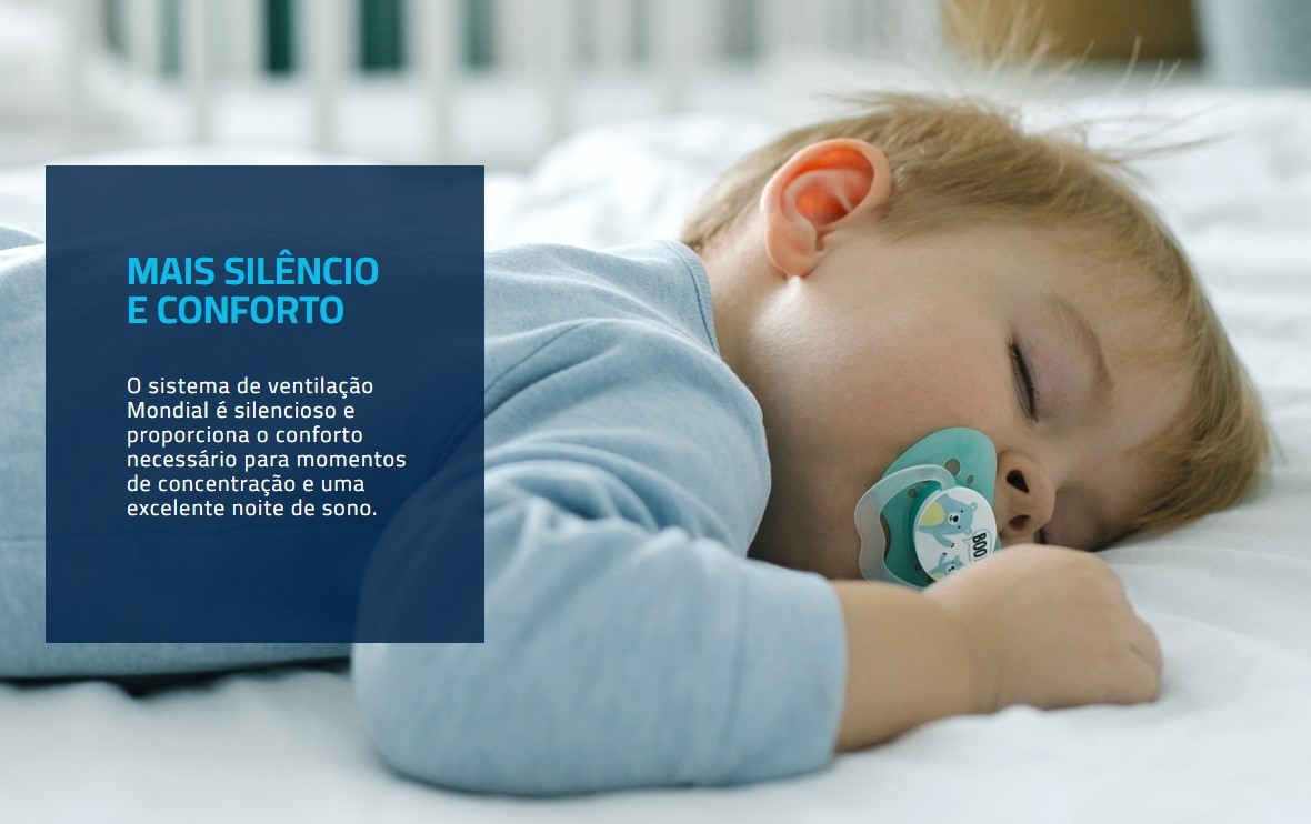 Ventilador de Mesa Mondial 40cm Super Power Preto Azul 220V (9)