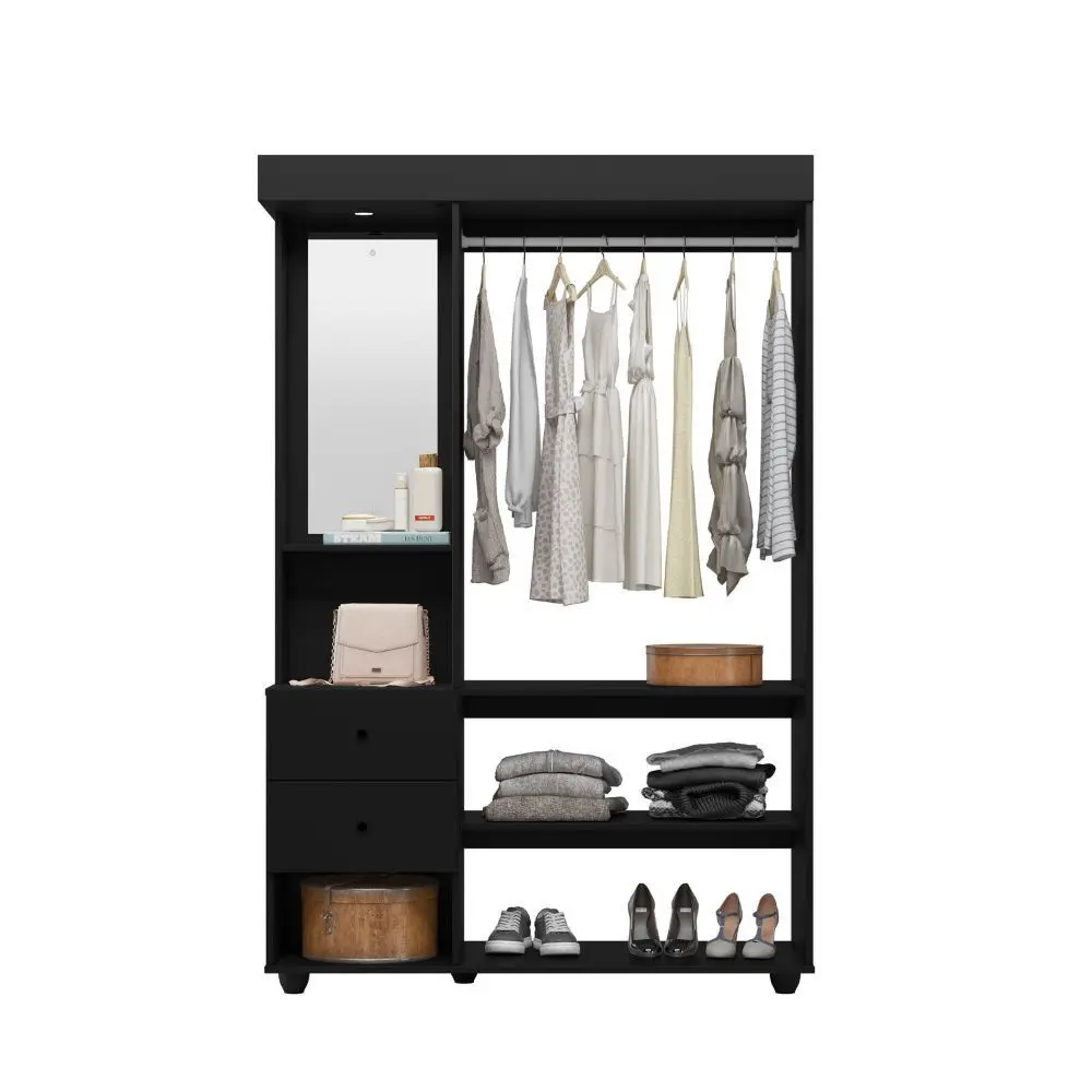 Closet Albatroz Style Preto Fosco (2)