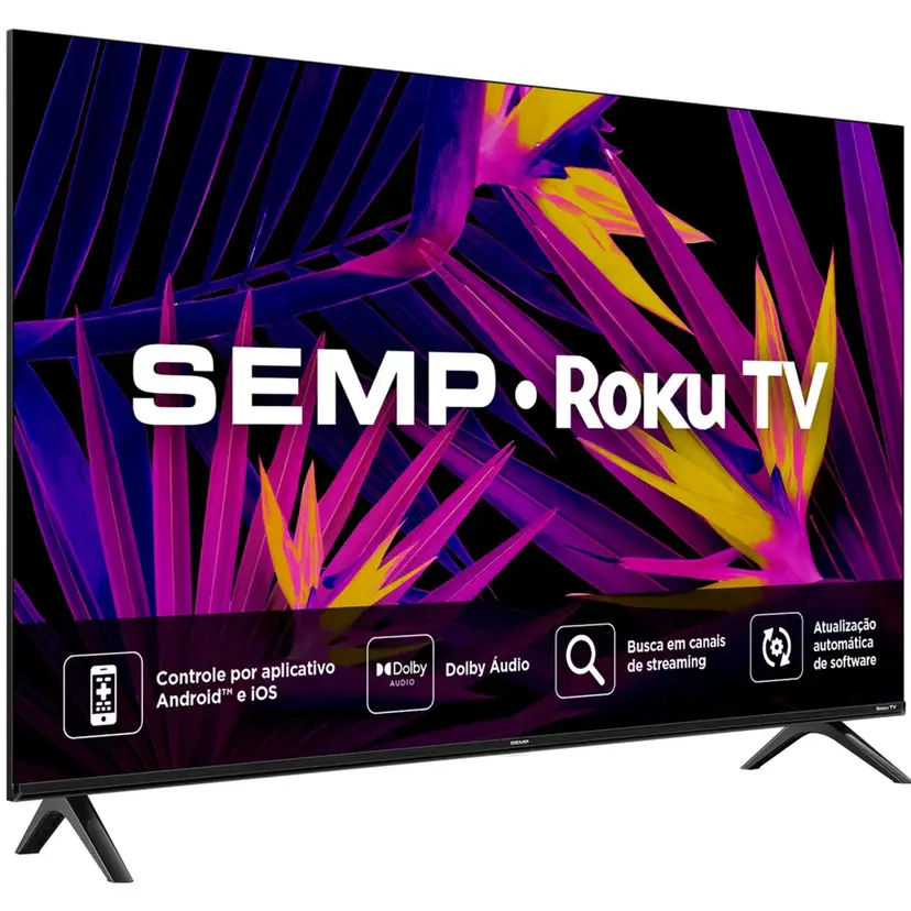 SMART TV SEMP 32″ LED HD 32R6610 Roku TV (2)