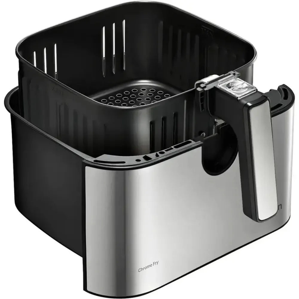 Fritadeira Air Fryer Elgin Chrome Fry 8L Preto com Acabamento em Inox 220V (2)